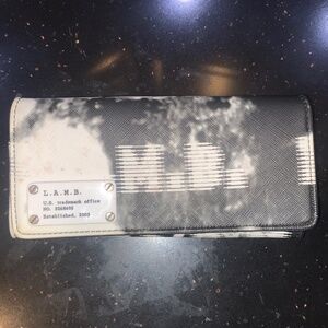 L.A.M.B. Monochrome Logo Wallet